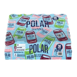Polar Seltzer Variety Pack, Cans, 30 pk./12 oz.