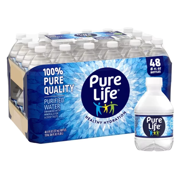 Pure Life Purified Bottled Water, 48 pk./8 oz. - Image 7