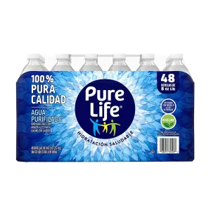 Pure Life Purified Bottled Water, 48 pk./8 oz.