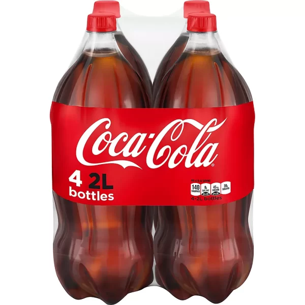 Coca-Cola Bottles, 4 pk./2 Liters