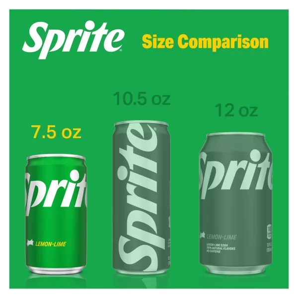 Sprite Mini Cans, 30 pk./7.5 oz. - Image 3