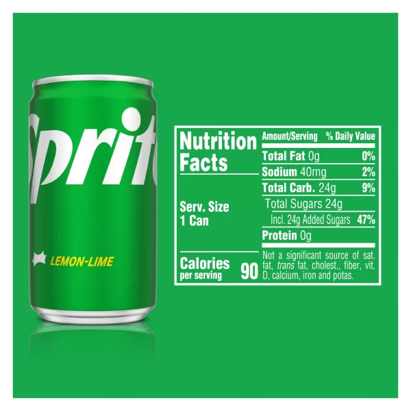 Sprite Mini Cans, 30 pk./7.5 oz. - Image 7