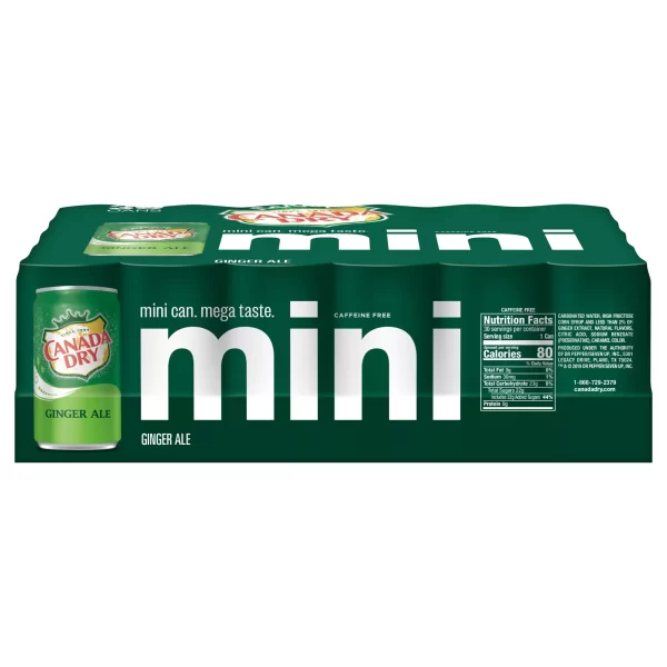 Canada Dry Ginger Ale, 30 pk./7.5 fl. oz. - Image 5