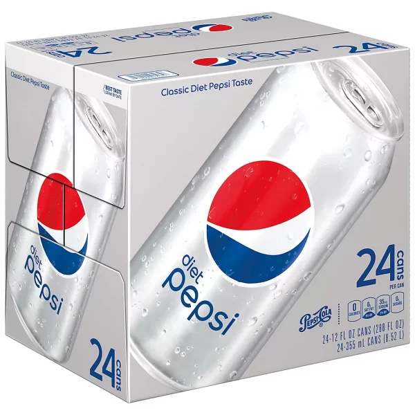 Diet Pepsi Soda Cans, 24 pk./12 oz. - Image 2