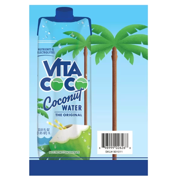 Vita Coco Pure Coconut Water, 6 pk./1L - Image 3