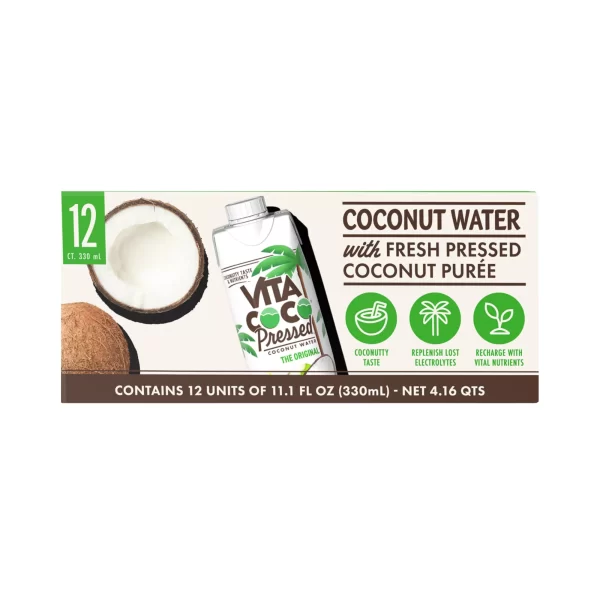 Vita Coco Pressed Coconut Water, 12 pk./11.1 oz.