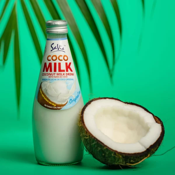 Savia Coconut Milk Drink, Made with Real Coconut Pulp, Gluten-Free, 12 pk./9.8 oz. - Image 5