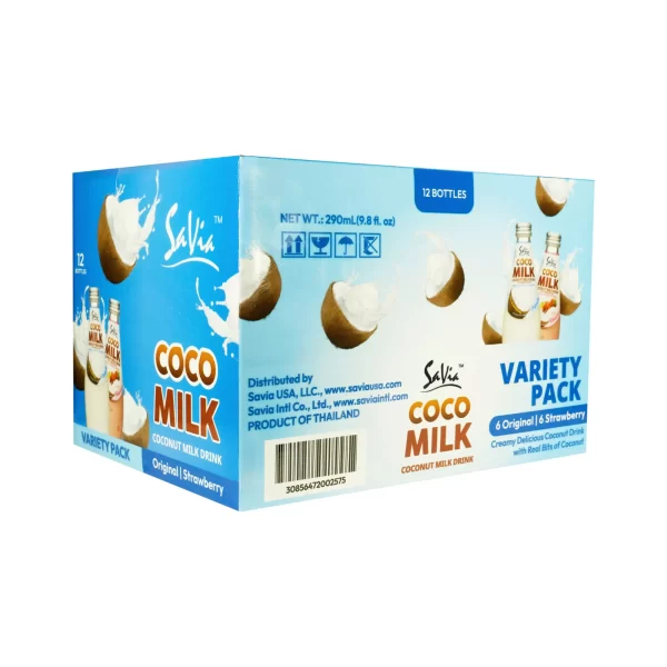 Savia Coconut Milk Drink, Made with Real Coconut Pulp, Gluten-Free, 12 pk./9.8 oz. - Image 4