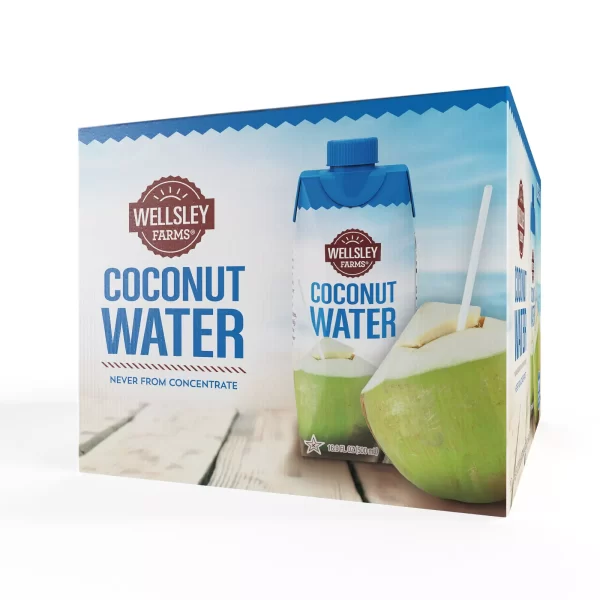 Wellsley Farms Coconut Water, 12 pk./500mL - Image 6