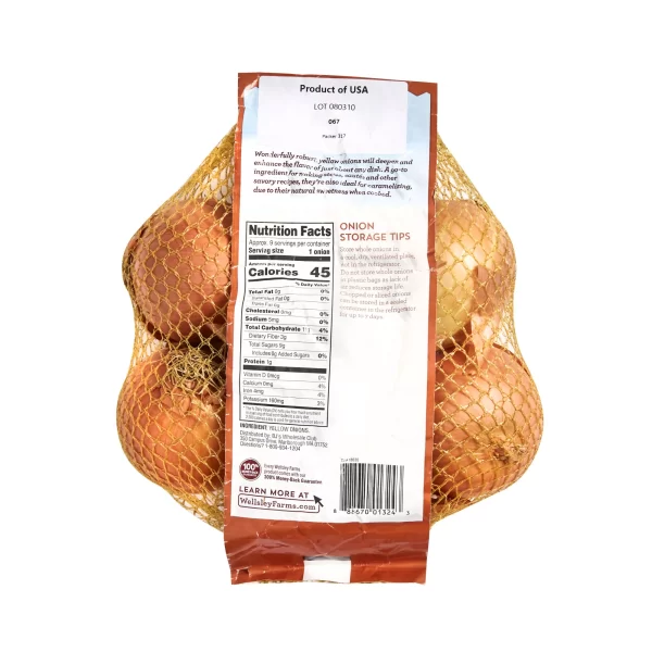 Wellsley Farms Yellow Onions, 3 lbs. - Image 2