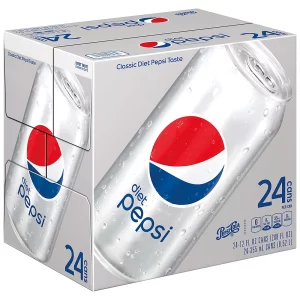 Diet Pepsi Soda Cans, 24 pk./12 oz.