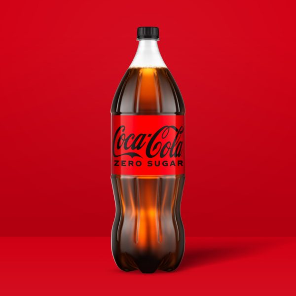 Coca-Cola Zero Sugar Soda Pop, 2 Liter Bottle
