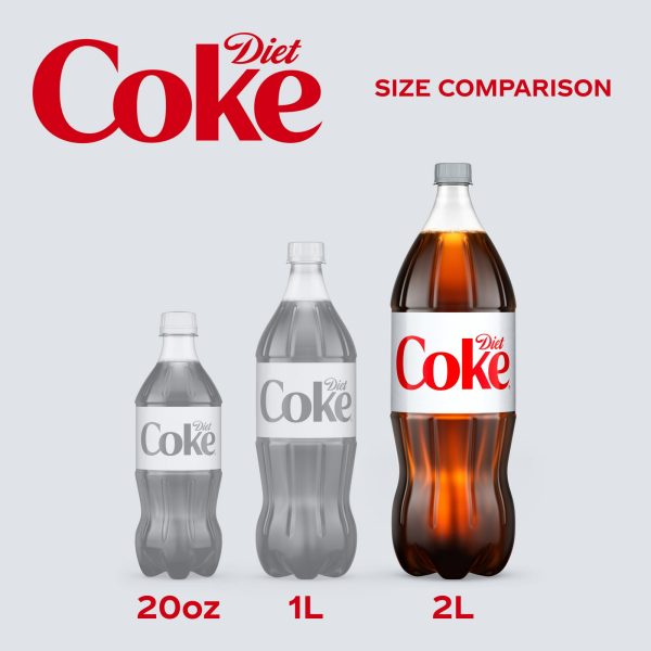 Diet Coke Diet Cola Soda Pop, 2 Liters Bottle - Image 5