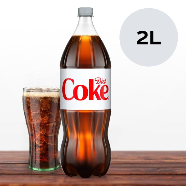 Diet Coke Diet Cola Soda Pop, 2 Liters Bottle - Image 6