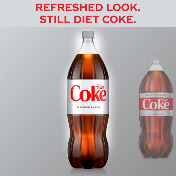Diet Coke Diet Cola Soda Pop, 2 Liters Bottle - Image 12