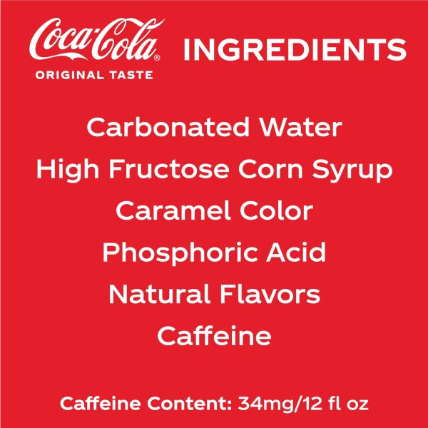 Coca-Cola Classic Soda Pop Fridge Pack, 12 fl oz Cans, 12 Pack - Image 3