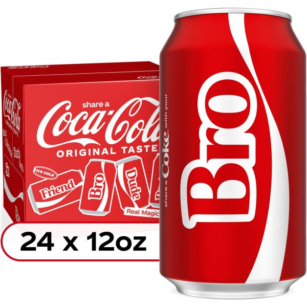 Coca-Cola Classic Soda Pop Fridge Pack, 12 fl oz Cans, 12 Pack