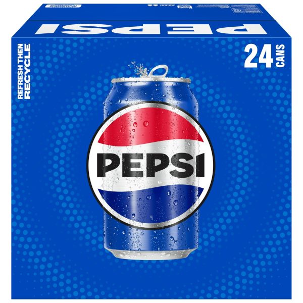 Pepsi Cola Soda Pop, 12 fl oz, 12 Pack Cans - Image 2