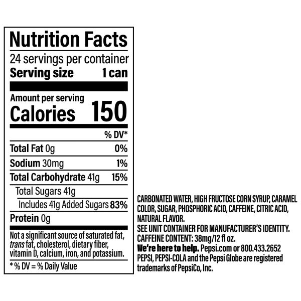 Pepsi Cola Soda Pop, 12 fl oz, 12 Pack Cans - Image 7
