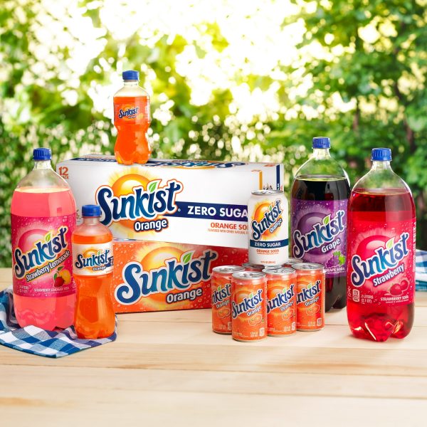 Sunkist Orange Soda Pop, 12 fl oz, 12 Pack Cans - Image 7