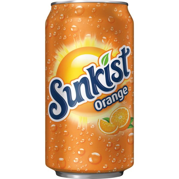 Sunkist Orange Soda Pop, 12 fl oz, 12 Pack Cans - Image 9