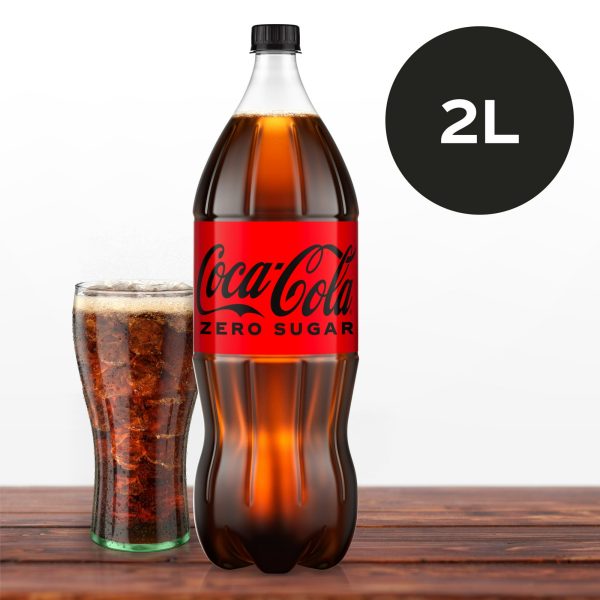 Coca-Cola Zero Sugar Soda Pop, 2 Liter Bottle - Image 8
