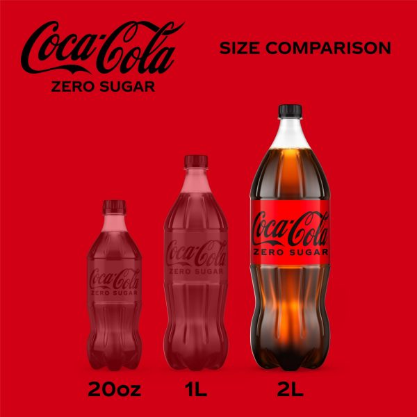 Coca-Cola Zero Sugar Soda Pop, 2 Liter Bottle - Image 9