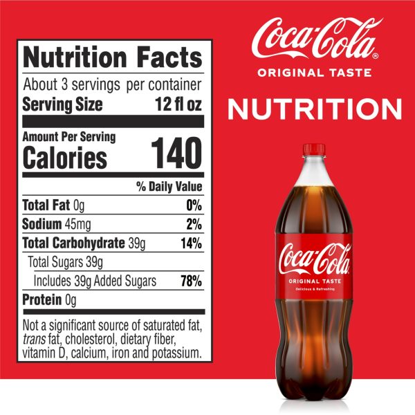 Coca-Cola Soda Pop, 2 Liters Bottle - Image 9